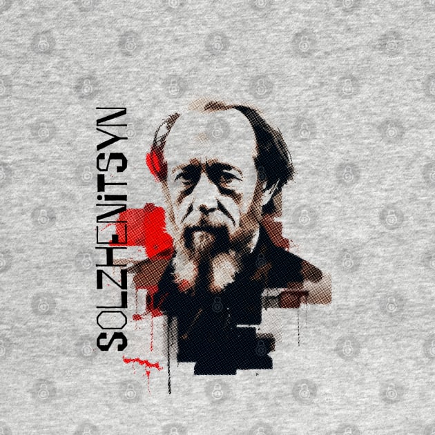 Aleksandr Solzhenitsyn by WickedAngel